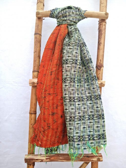 Vintage Indian Kantha Scarf