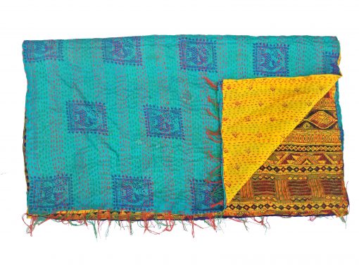 kantha handmade stole