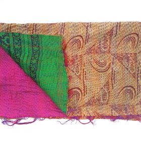 designer reversible kantha scarf