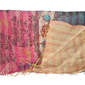 kantha quilting scarf