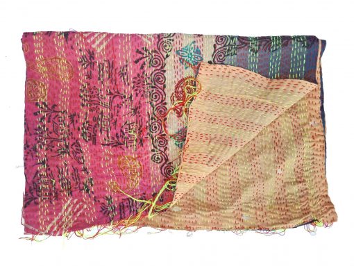 kantha quilting scarf