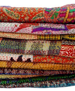 Indian Kantha Scarf Lot