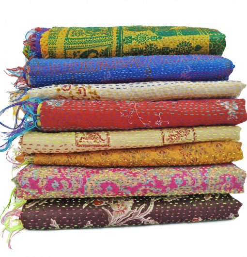 Artisan made Kantha Scarf