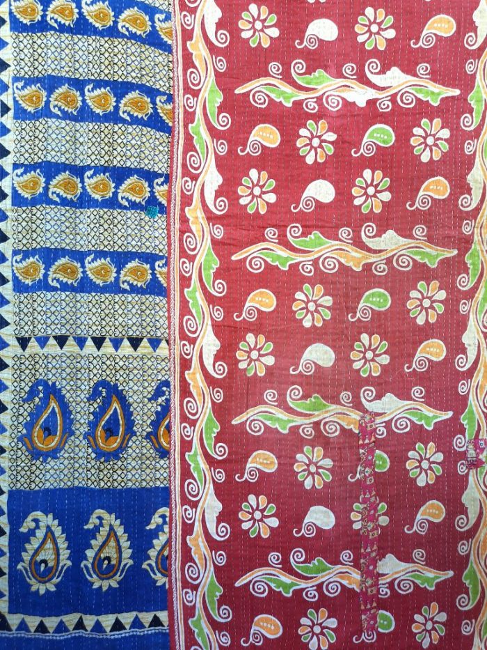 Vintage Kantha Quilts, Throw Blankets, Bedspreads & Wholesale Quilts