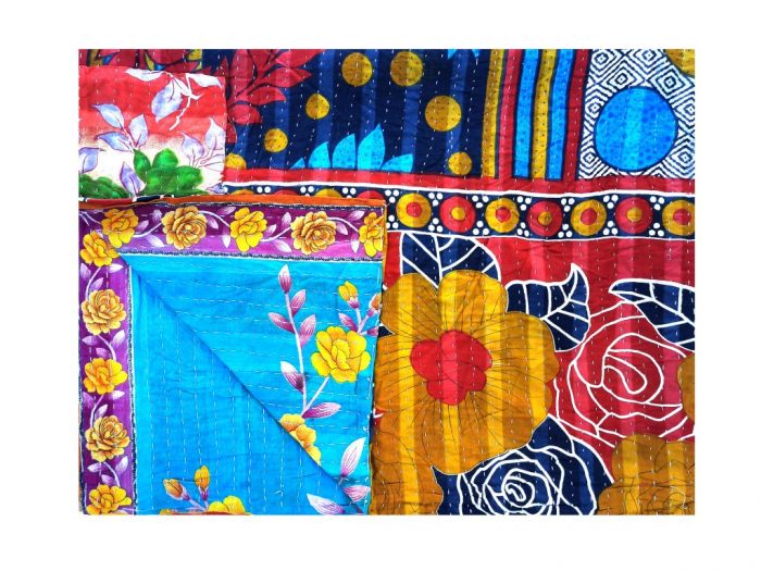 Vintage Kantha Quilts, Throw Blankets, Bedspreads & Wholesale Quilts