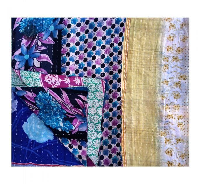 Vintage Kantha Quilts, Throw Blankets, Bedspreads & Wholesale Quilts