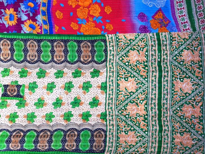 Vintage Kantha Quilts, Throw Blankets, Bedspreads & Wholesale Quilts