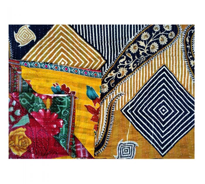 Vintage Kantha Quilts, Throw Blankets, Bedspreads & Wholesale Quilts