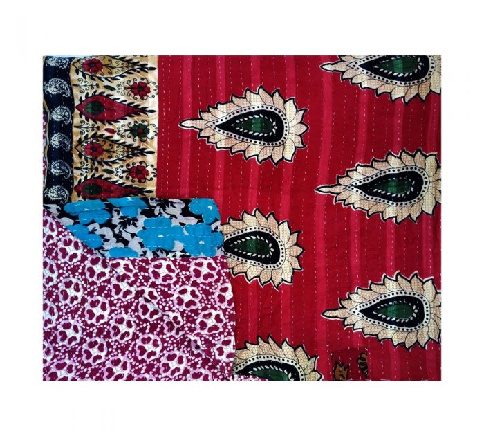 Vintage Kantha Quilts, Throw Blankets, Bedspreads & Wholesale Quilts