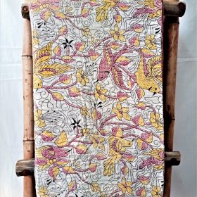 Bird of Paradise Kantha Quilt