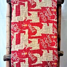 Polka Meditation Kantha Throw