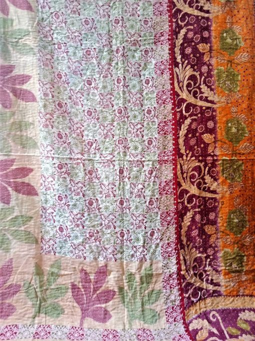 Floral Garden Kantha