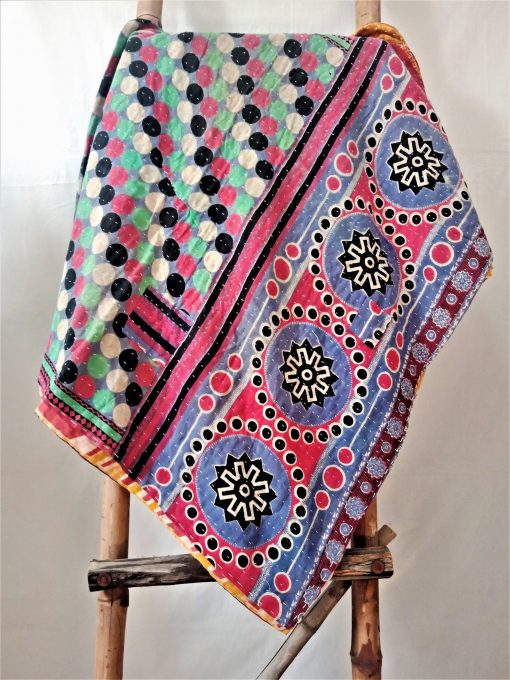 Polka high quality Kantha