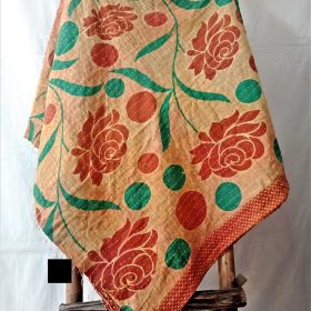 Floral Twin Kantha