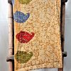 Multi-Color Paisley Floral Vintage Kantha Throw