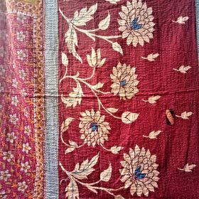 Kantha Throw