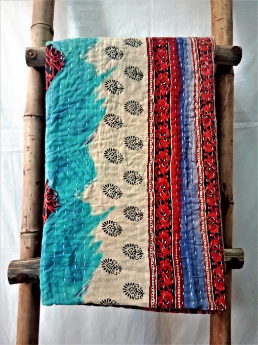 Unique Pattern Kantha artisan Throw