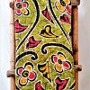 Spring Floral Pattern Cotton Kantha throw