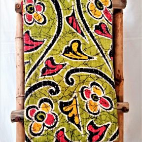 Spring Floral Pattern Cotton Kantha throw