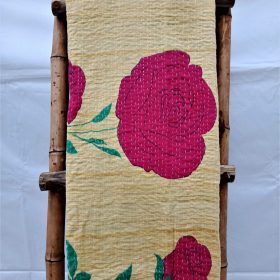 Large Queen Vintage Kantha Quilt