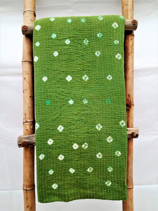 Polka Dot Queen Vintage Kantha Throw