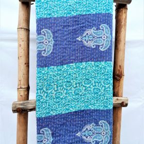 Artisan Homemade Indian Kantha Blanket