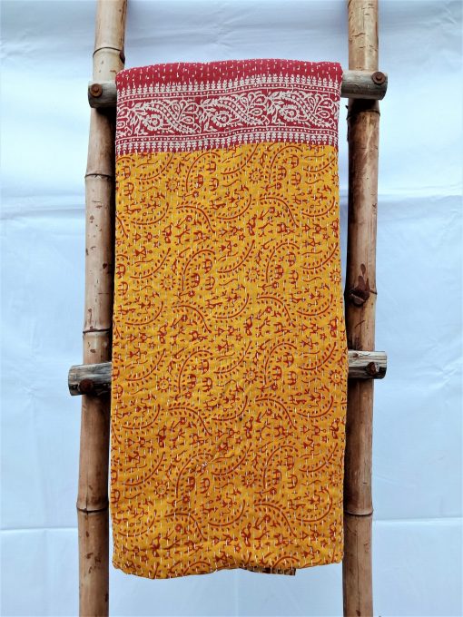 3 Layered Kantha Indian Throw