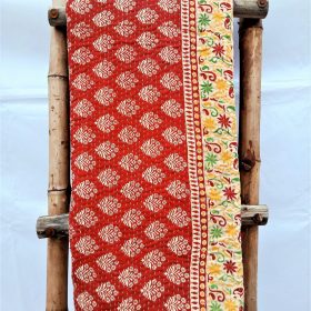 Bengal Artisan Vintage Kantha Quilt