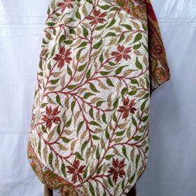 Leaf Floral cotton quilt