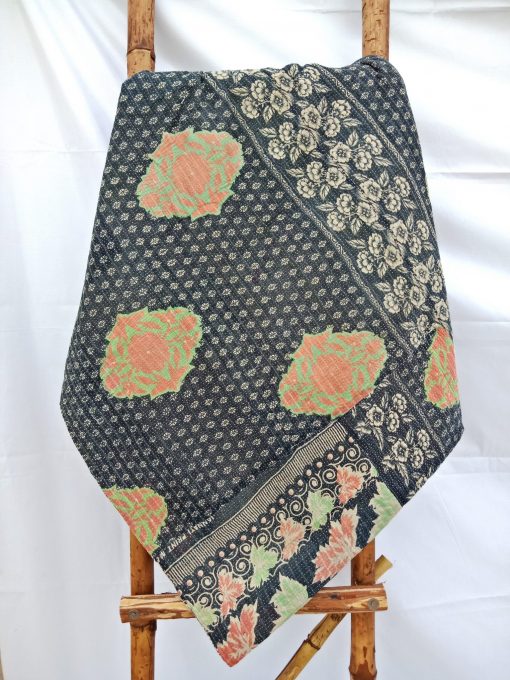 Vintage Kantha Quilt by Samira