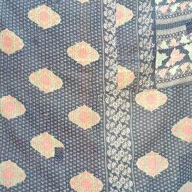 Vintage queen Kantha Quilt by Samira