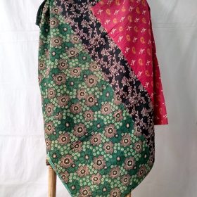 Paisley Garden Kantha Quilt queen