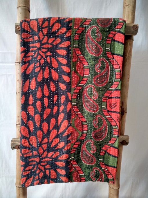 Paisley Queen Kantha Blanket