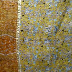 Rare Bird Kantha Twin Throw