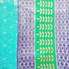 Checkerboard Twin Vintage Kantha Quilt Reversible