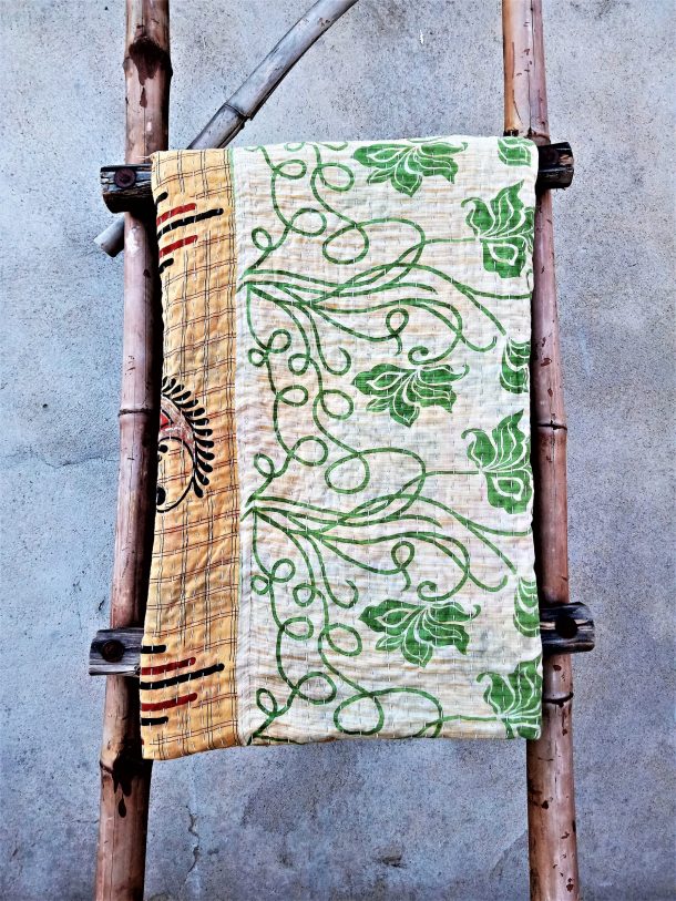 Bohemian Kantha Quilt Reversible Wholesale Kantha