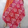 Polka Dot 3 Layered Floral Kantha Quilt Twin Size