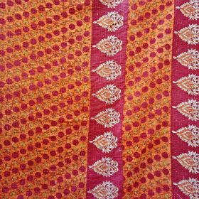 Polka Dot 3 Layered Handmade Kantha Throw