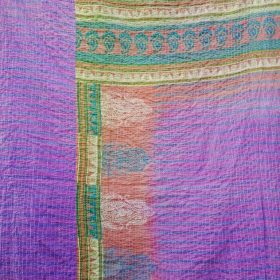 Indian Handmade Kantha Throw Polka Throw