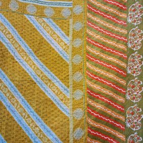 Bohemian Twin Kantha Quilt