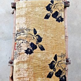 Very Rare and Unique Kantha Quilt Twin