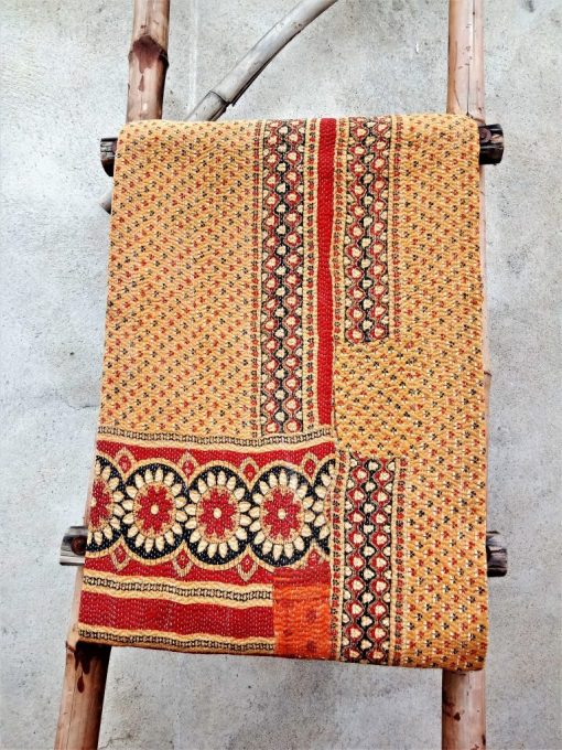 Handmade Kantha Quilt