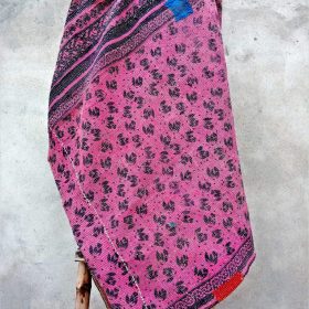 Artisan Made Floral Queen Kantha