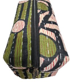 Alternative view of Artisan Made Kantha Quilt Pouch