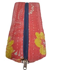 Alternative view of Cotton Kantha Toiletry Bag