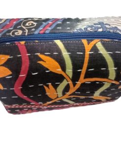 Alternative view of Handmade Kantha Utility Pouch