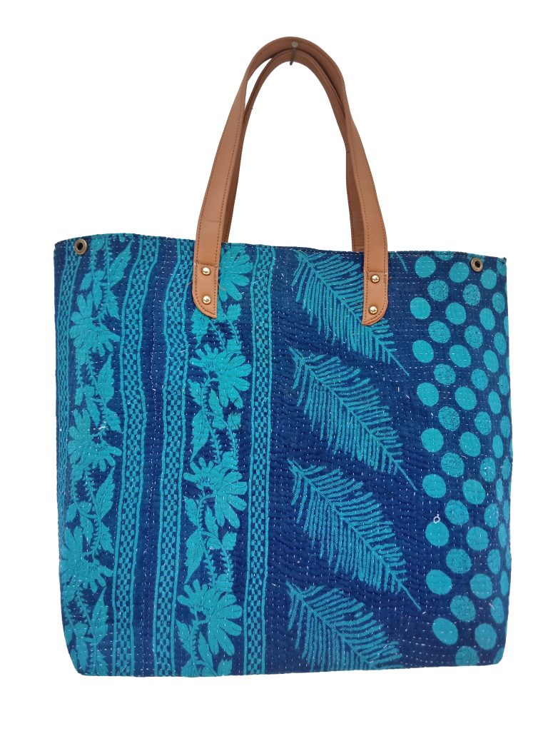 Kantha Fabric Indian purse — Salt Boutique