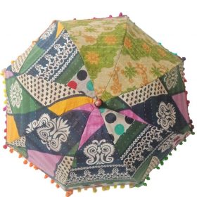 Traditional Kantha Umbrella Parasol