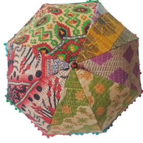 Decor Indian Kantha Umbrella