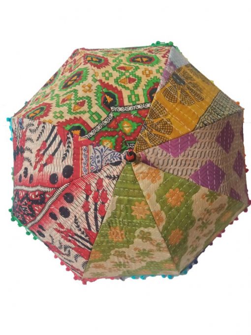 Decor Indian Kantha Umbrella